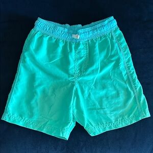Cat & Jack turquoise swim trunks size 8
